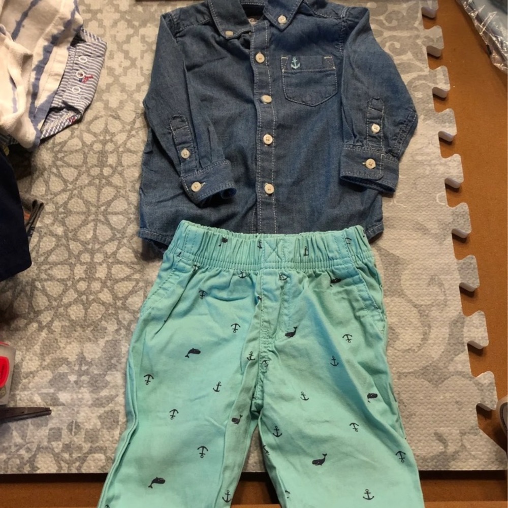 Carters outfit 9m